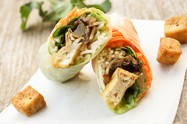 Goi cuôn chay (vegetarisch)
