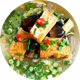 Miên chay (vegetarisch)