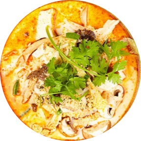 Bánh canh chay cà ri (vegetarisch - leicht scharf)