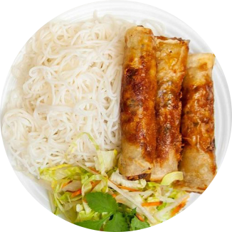 Bún cha giò (leicht scharf)