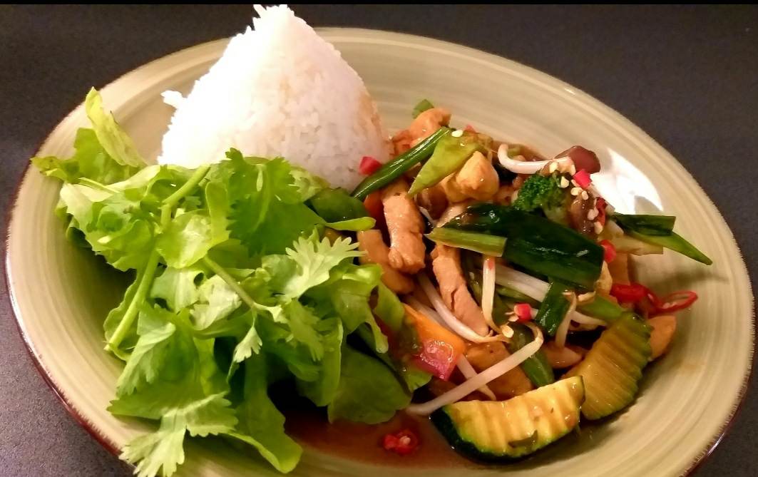 Rau cà ri (scharf-vegetarisch)