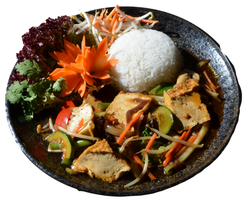 Dâu cà ri (vegetarisch - leicht scharf)